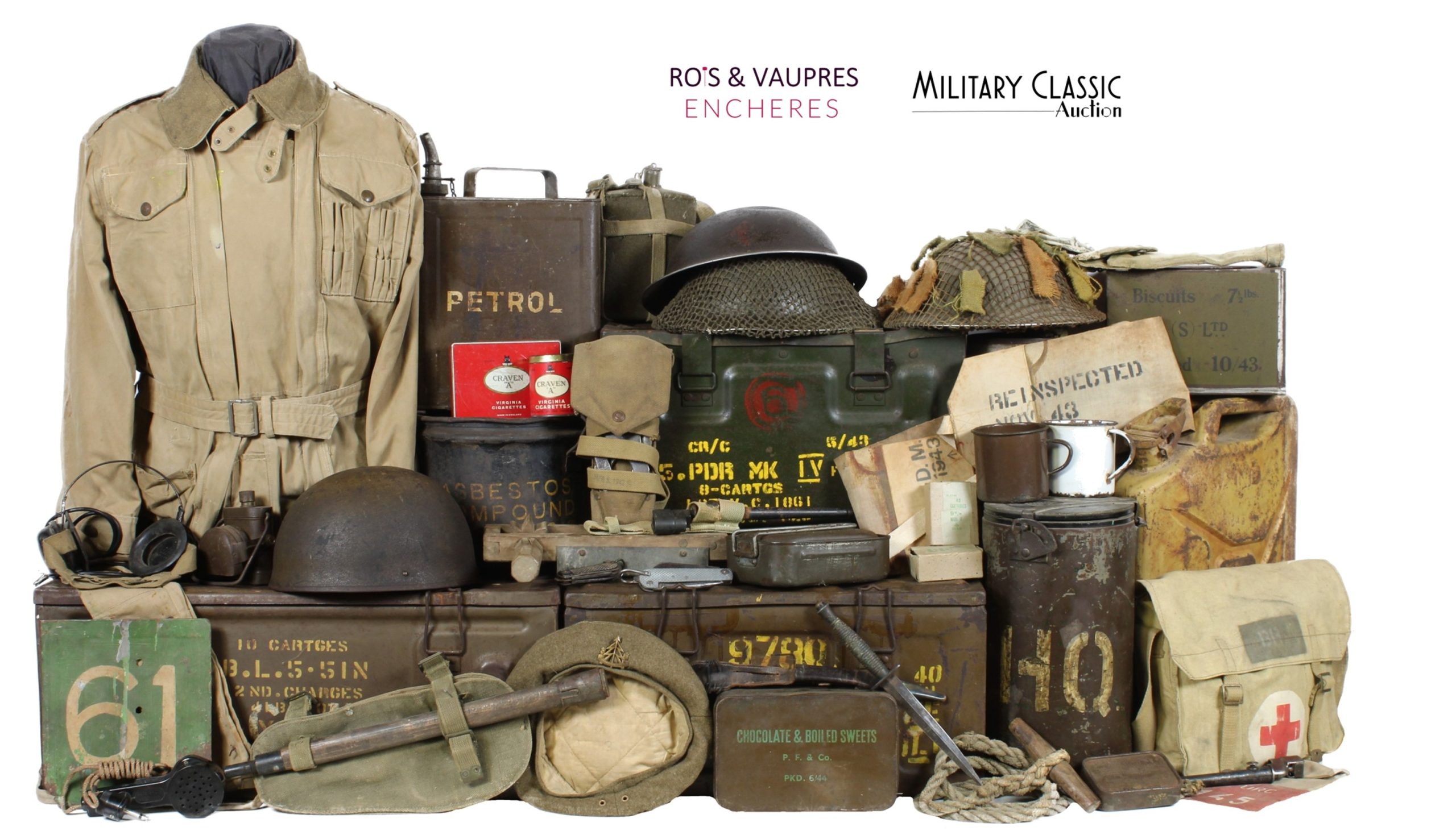 Collections de militaria British Army