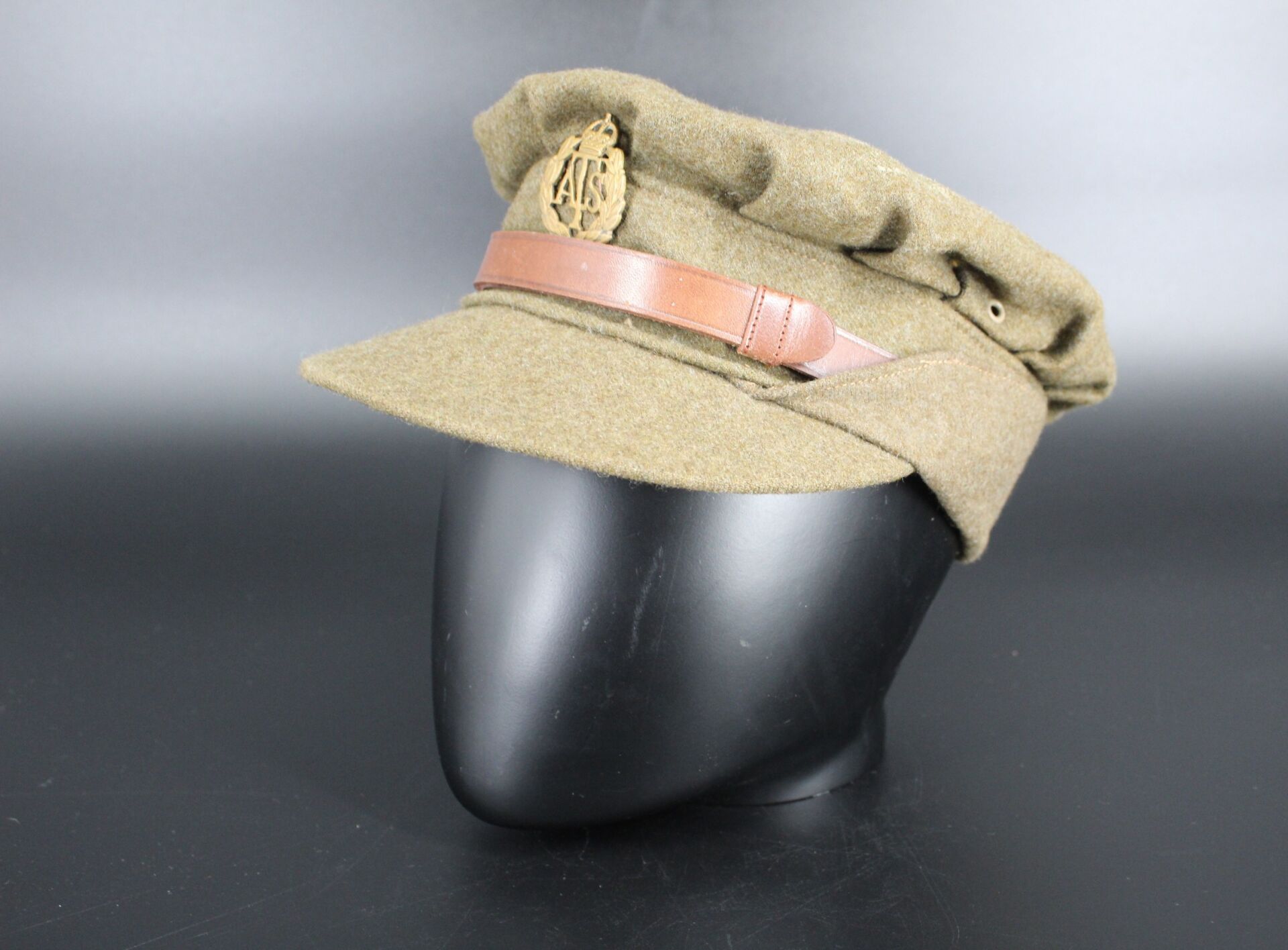 Casquette Style Militaire Usé - Look Castro - 100% Coton - Taille Unique Ajustable - Bandeau Rembourré