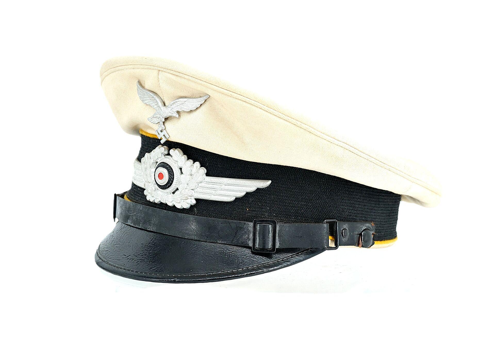 Casquette de sous officier du personnel volant - Luftwaffe.
