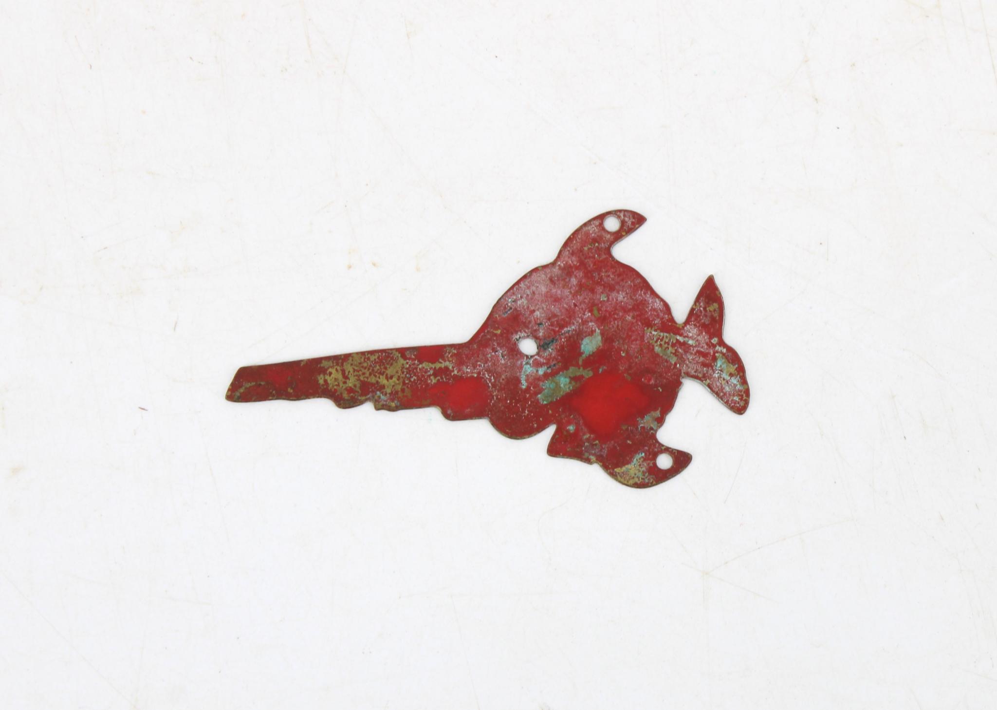 Insigne de casquette "Le Poisson-scie rieur" U-96 - Kriegsmarine.