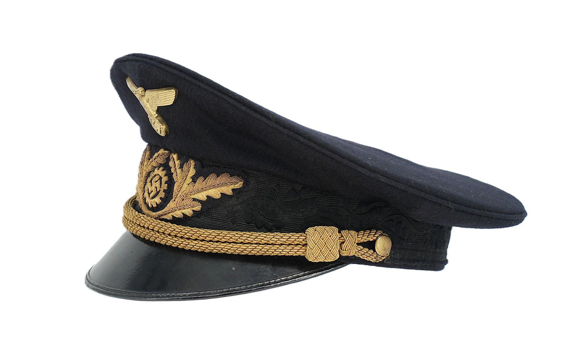 Casquette d'officier - Front du travail DAF .
