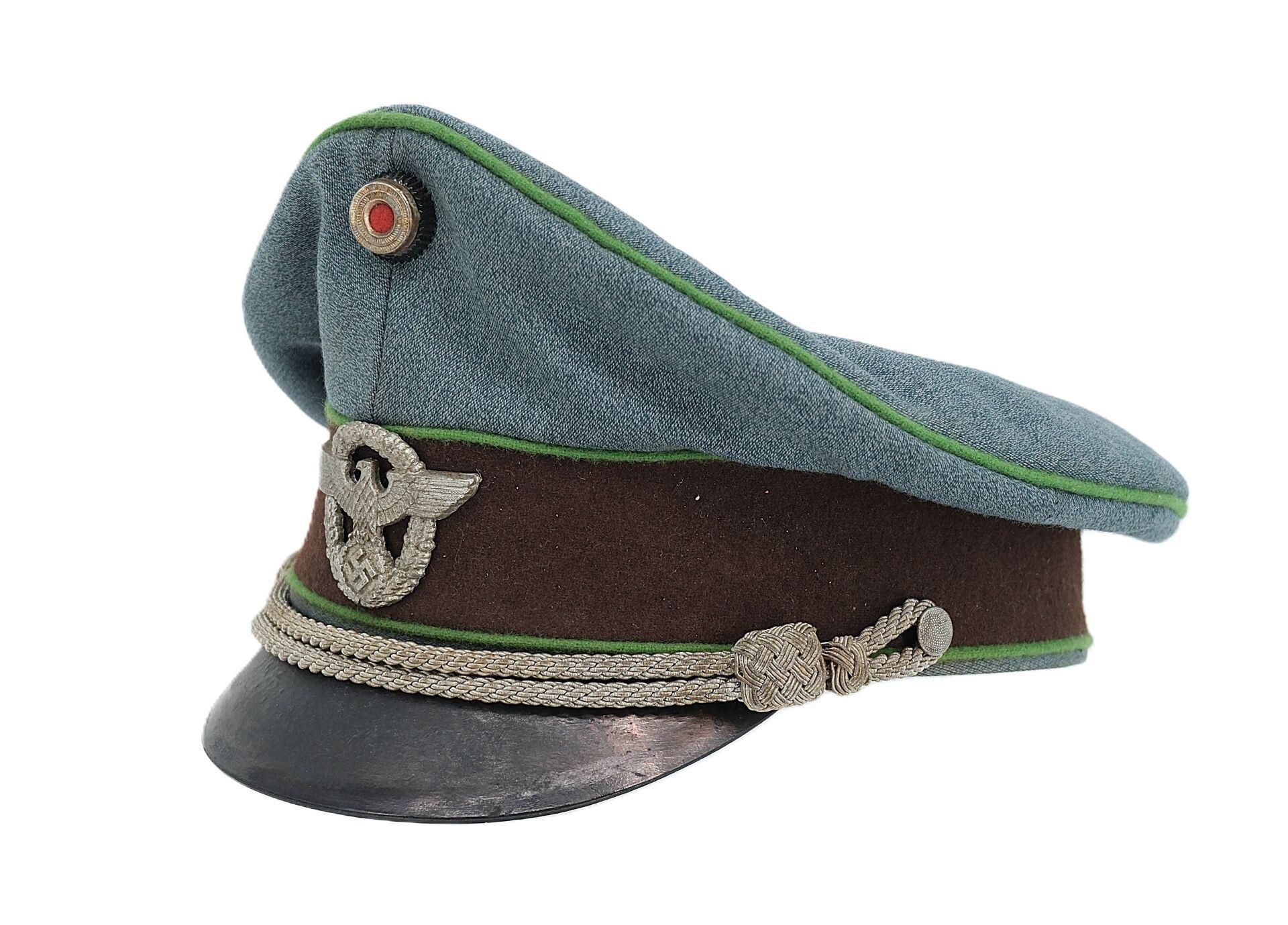 Casquette d'officier - Polizei.