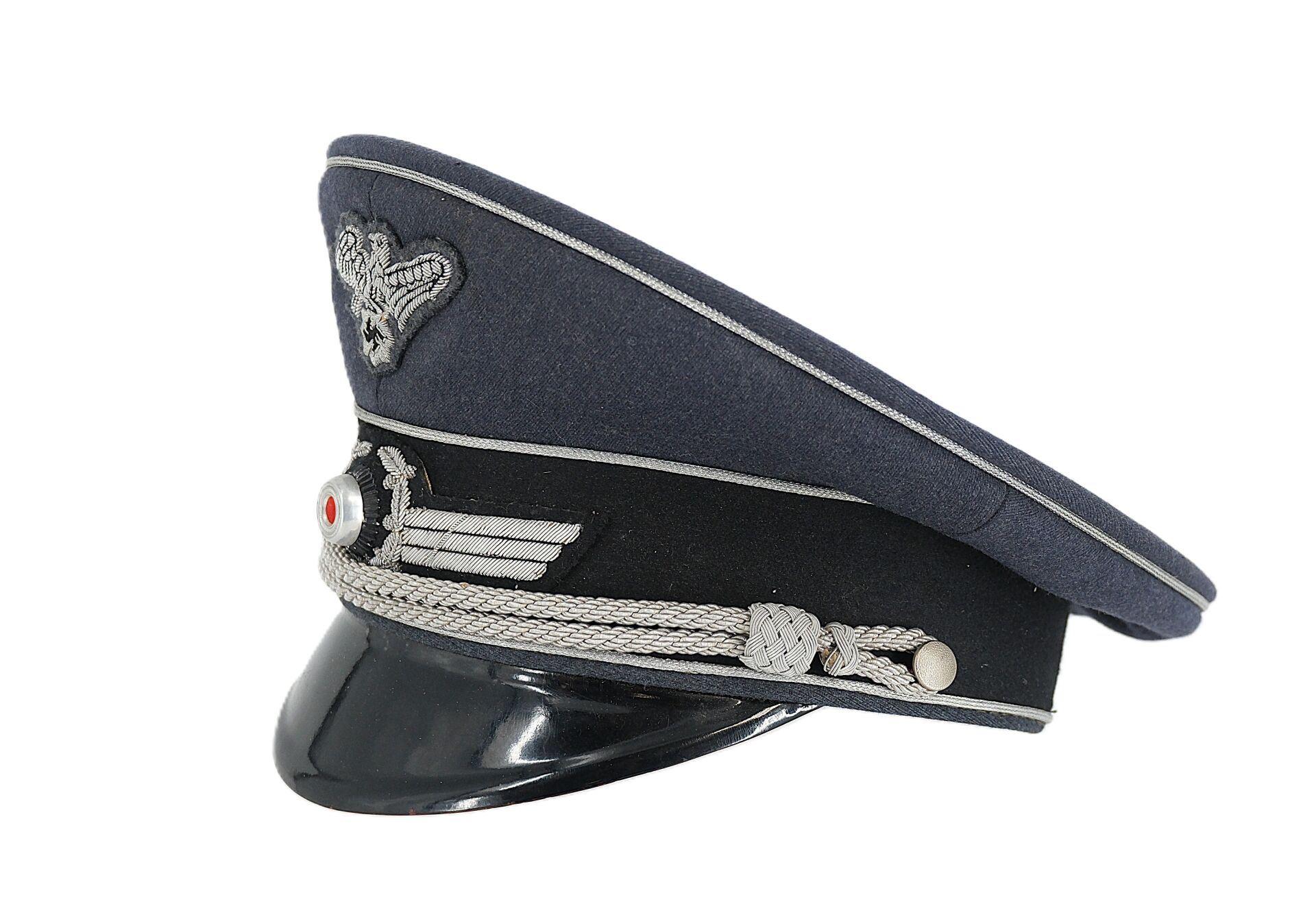 Casquette d'officier du RLB (protection aérienne du Reich).