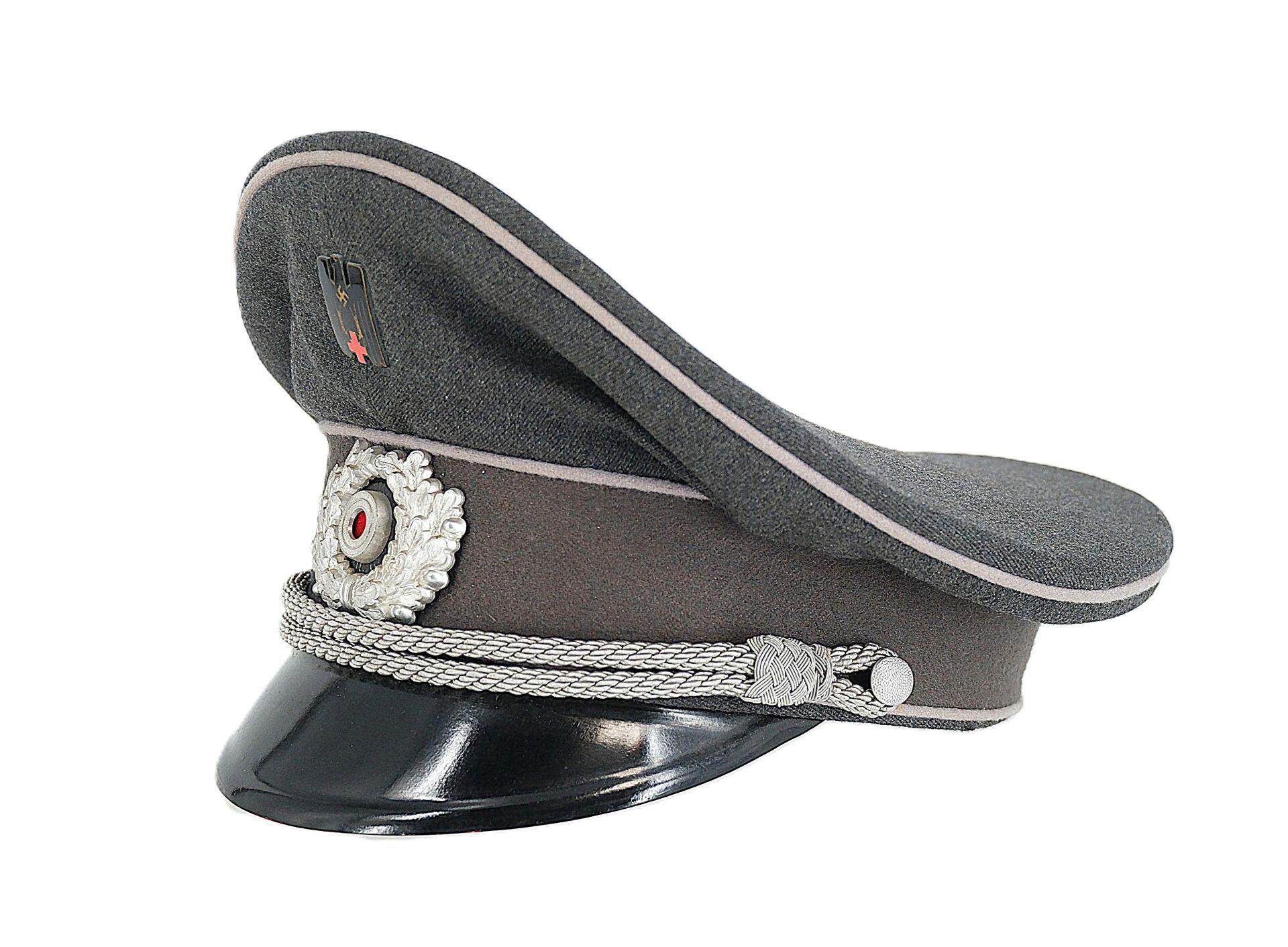 Casquette d'officier du DRK.