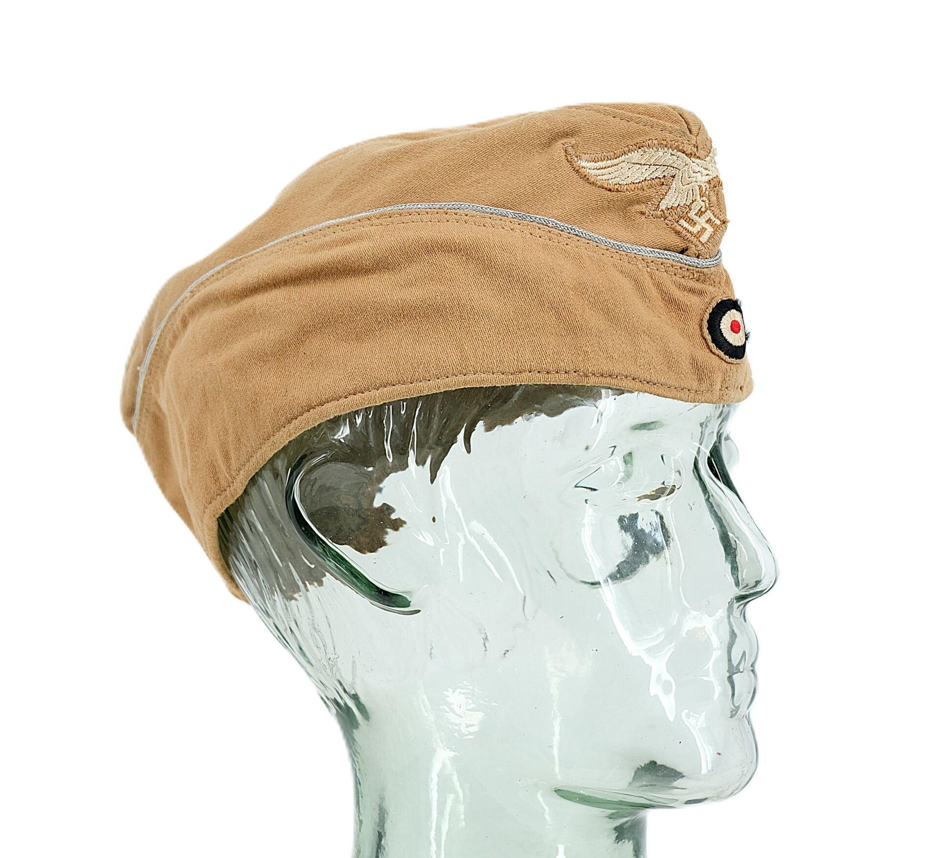 Calot d'officier Luftwaffe / Afrikakorps.