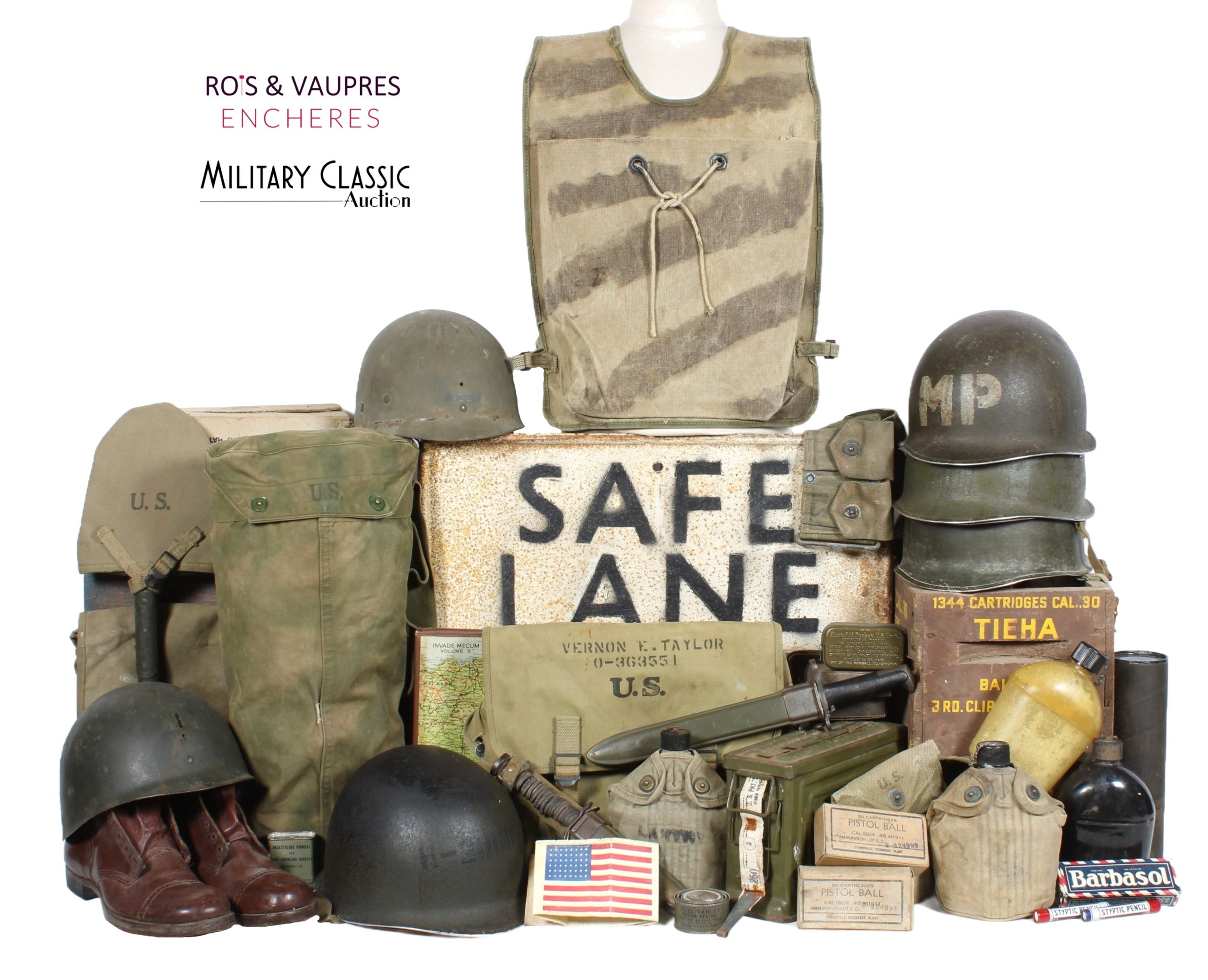 Militaria Us Army, équipements & accessoires