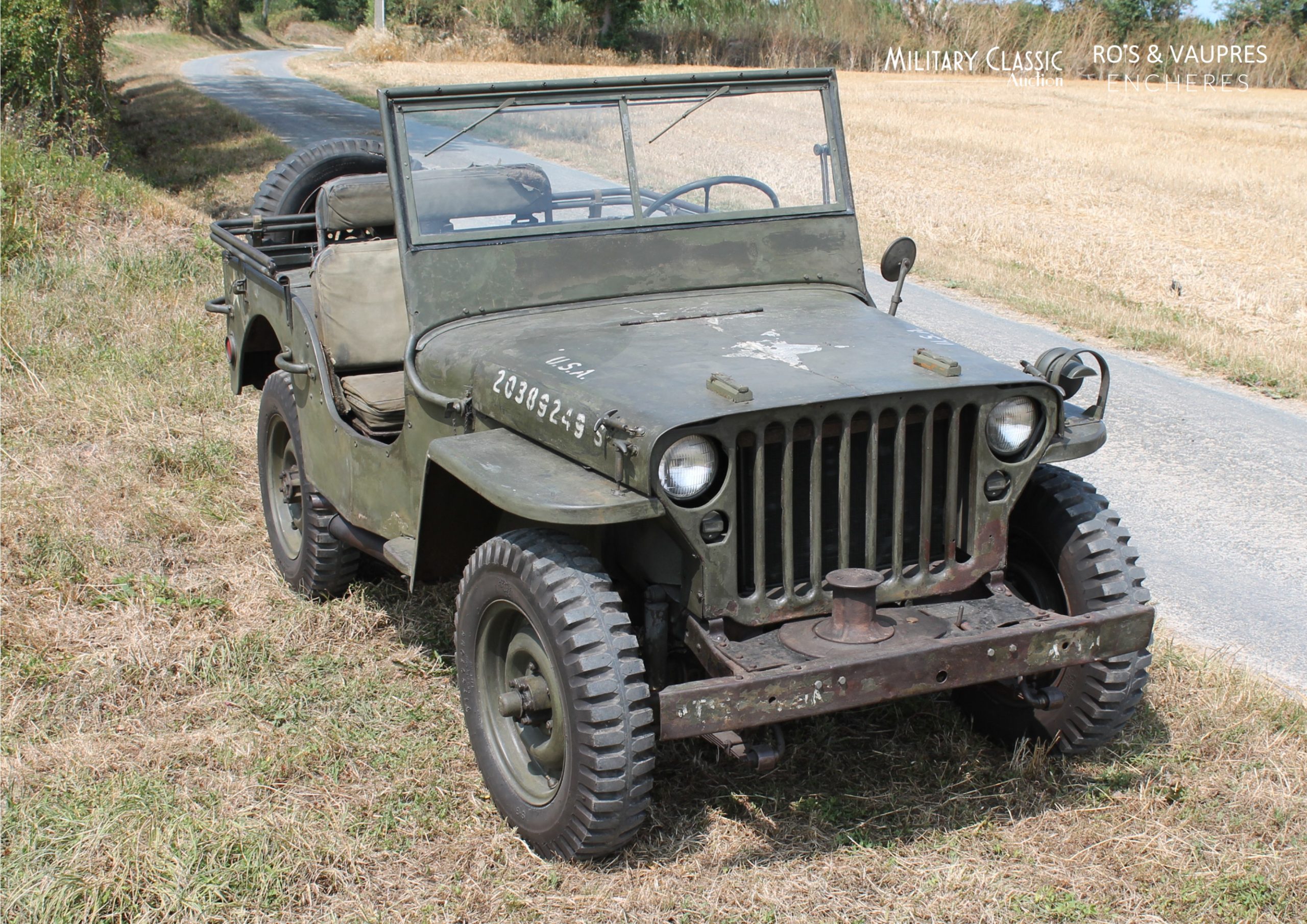 JEEP FORD GPW d'origine "matching number"