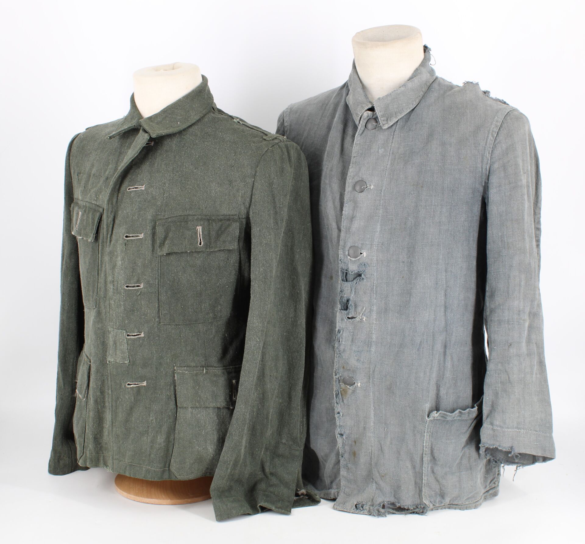 Vareuse & veste de travail en treillis - Type Wehrmacht