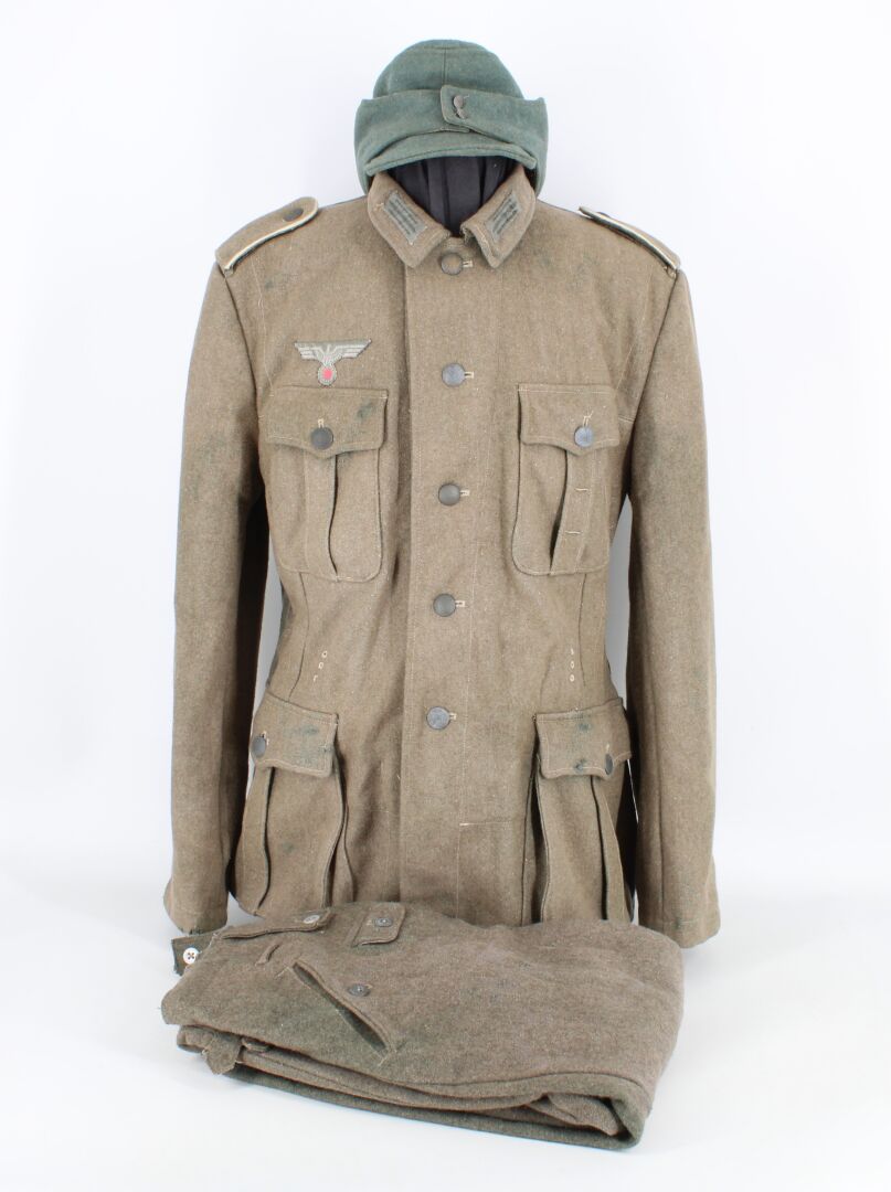 Vareuse, pantalon & casquette - Type Wehrmacht