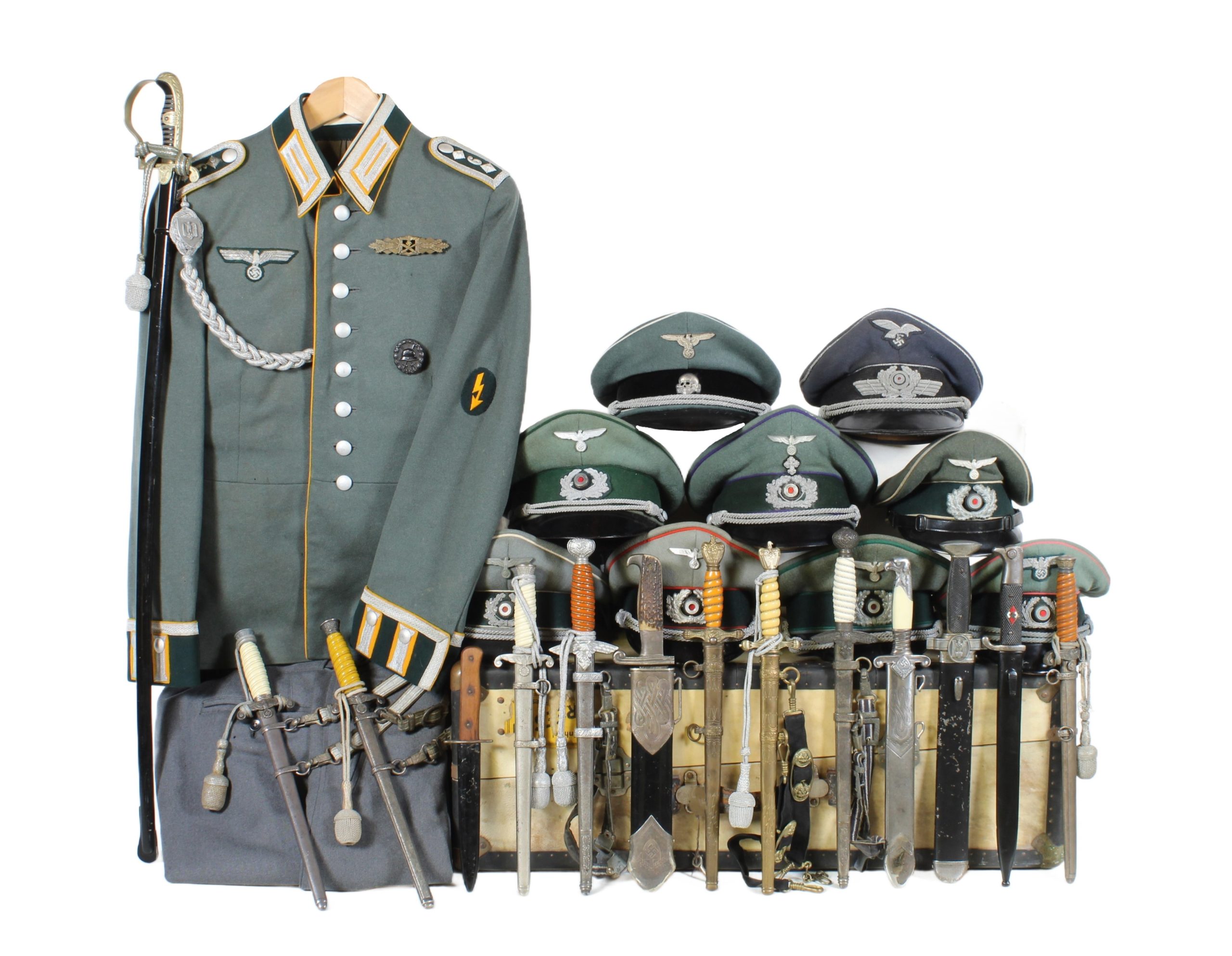 Collections Officier Heer & SS