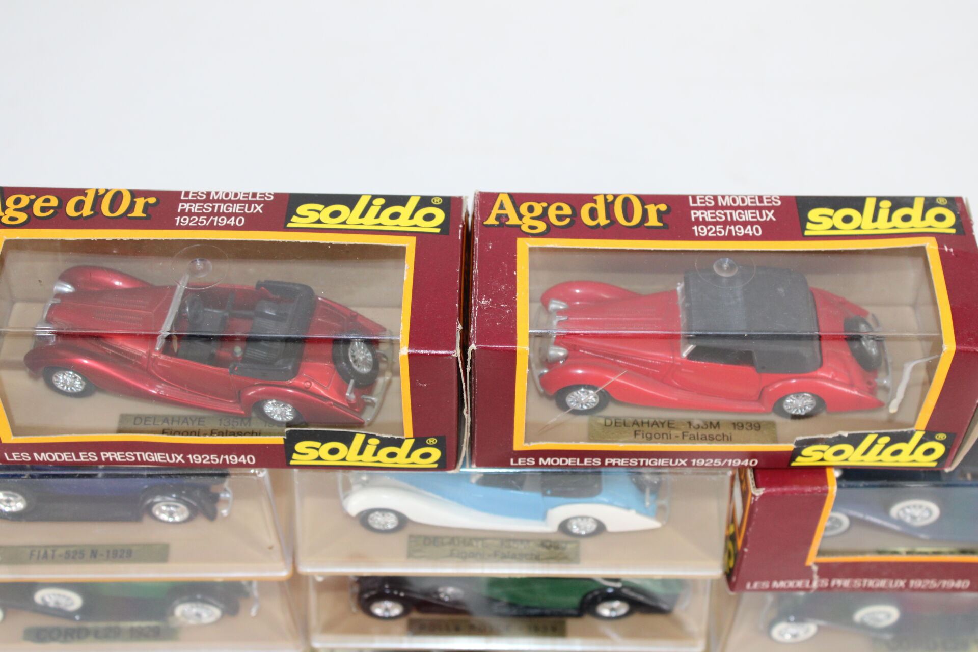 Lot de 13 véhicules miniatures 1920/1940 - Rolls Royce, Delahaye, Cord L29... – Image 3