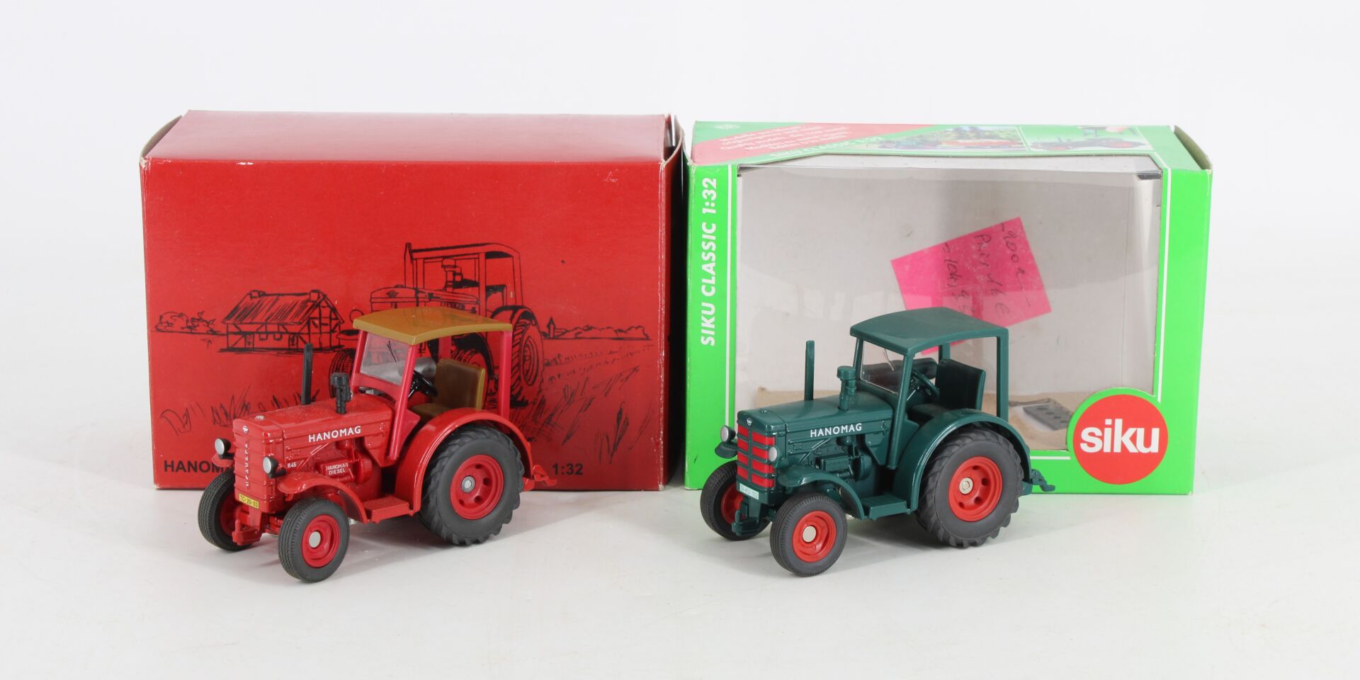 Deux tracteurs Hanomag R45