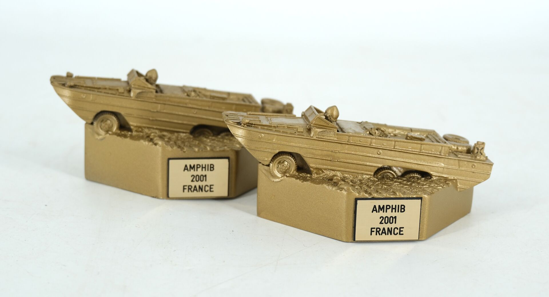 Deux DUKW en résine - US Army