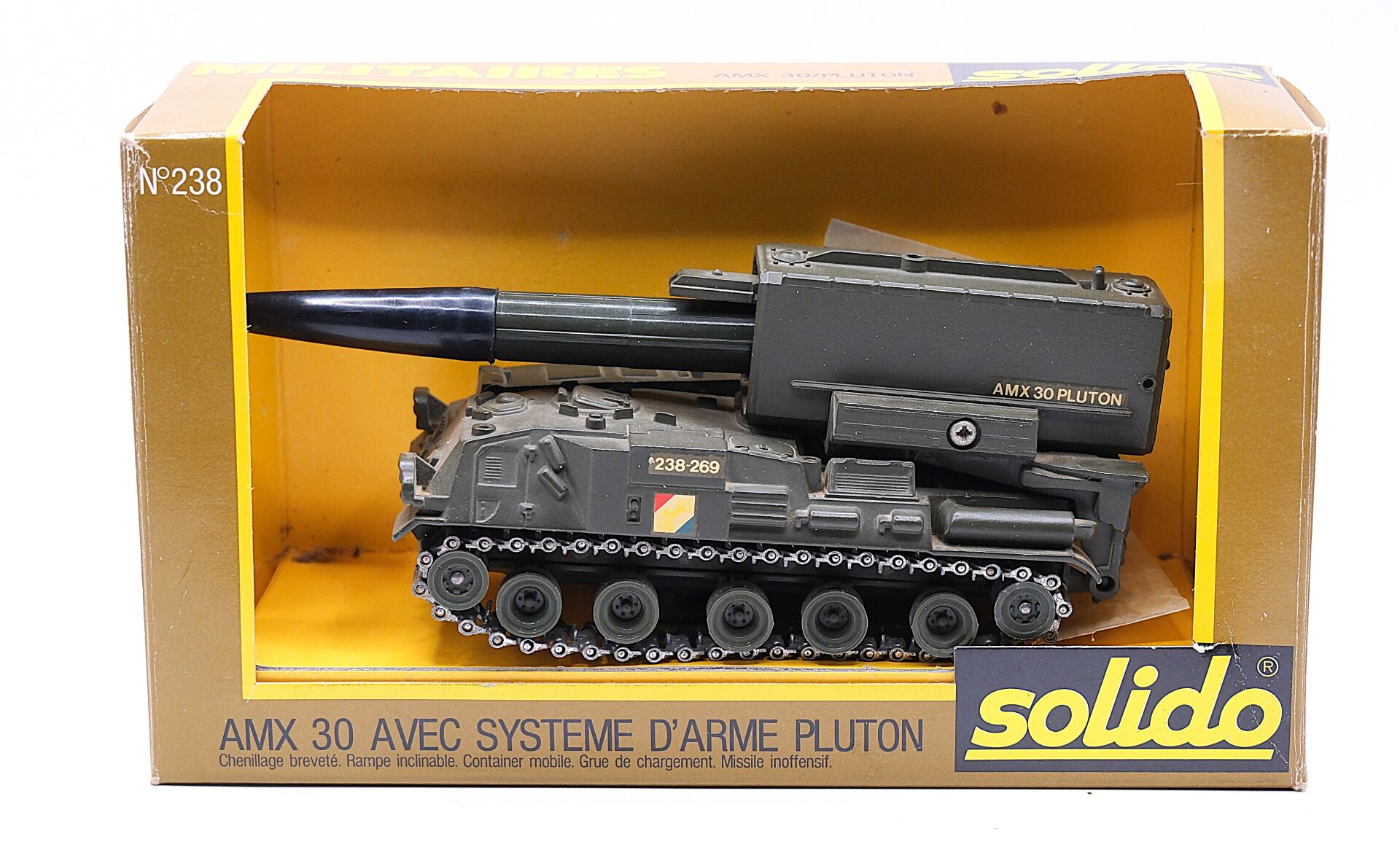 Char AMX 30 avec système d'arme Pluton - Armée Française