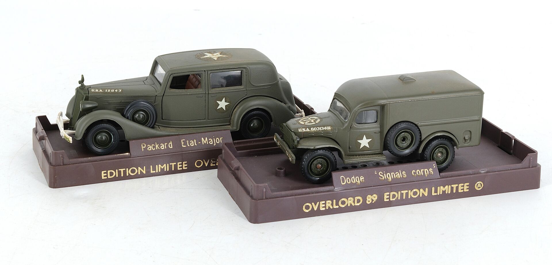 Deux véhicules US Army - Édition Overlord 89