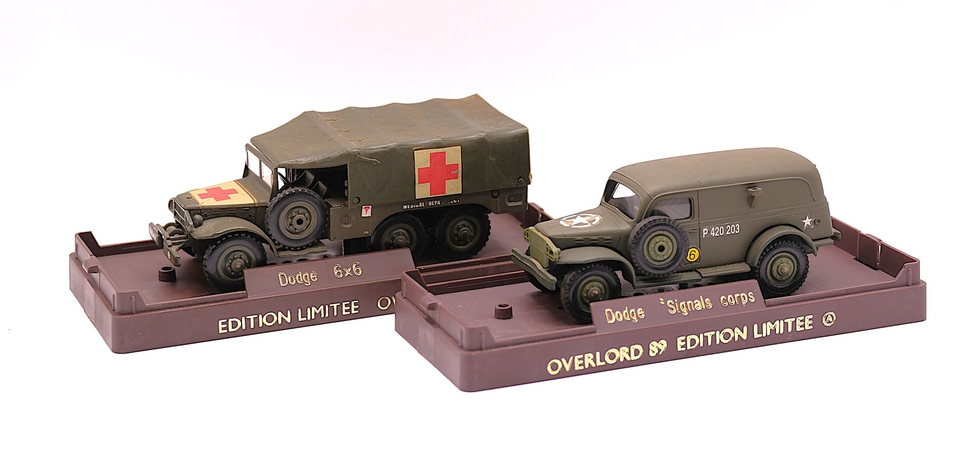 Deux véhicules US Army - Édition Overlord 89