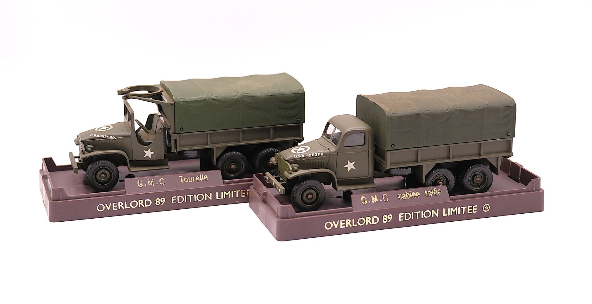 Deux véhicules US Army - Édition Overlord 89