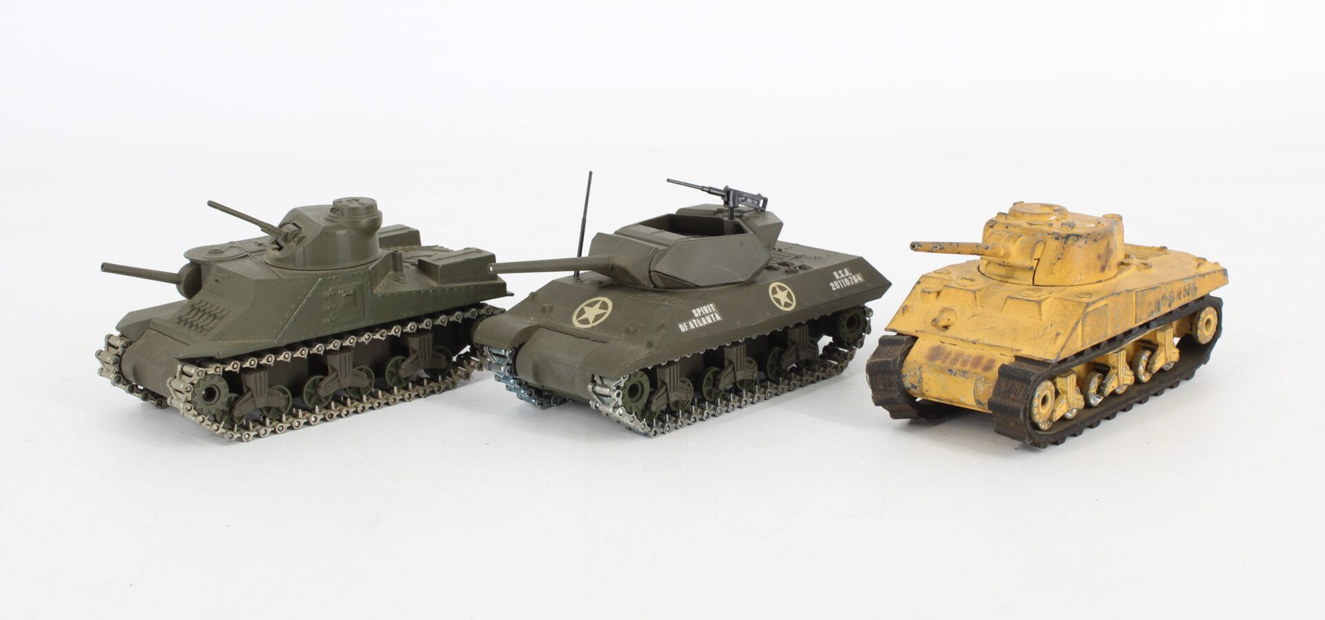 Trois chars - US Army