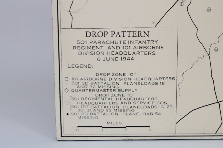 Carte Des Zones De Parachutages 6 Juin 1944 Military Classic carte-des-zones-de-parachutages-6-juin-1944-military-classic